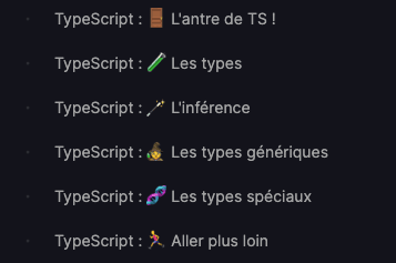 Formation TypeScript